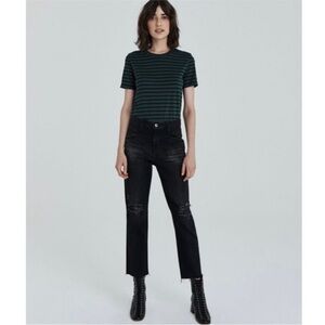 NEW AG Jeans Isabelle X High Rise Straight Crop 30